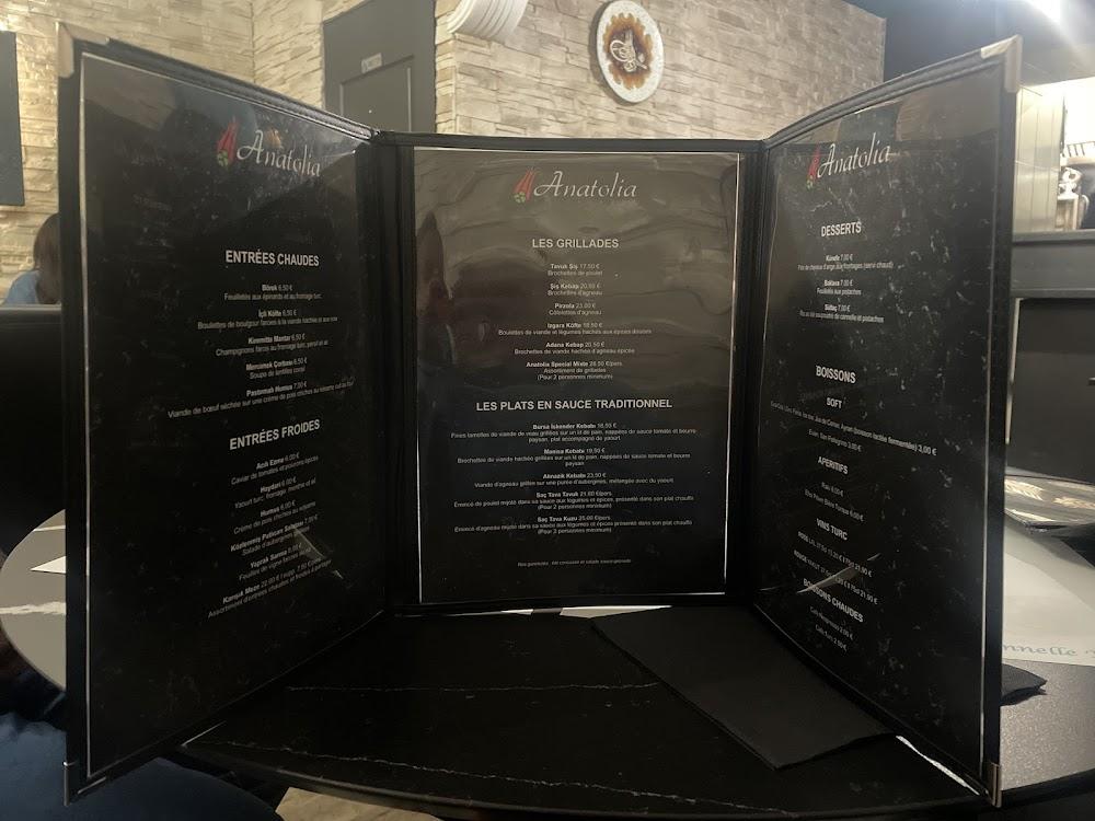Anatolia - Menu Image 2